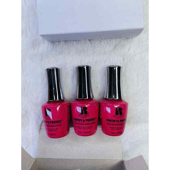 Red Carpet Manicure LED Gel Nail Polish Lacquer Enamel Film Debut Red Carpet 3pk - Picture 1 of 8